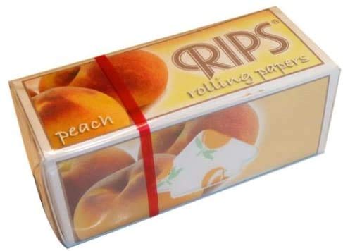 Peach 6 X Rips Rolling Papers Flavor - Velson