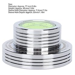 Dpofirs Stabilisateur de Poids D’enregistrement, Pinces de Poids de Platine 50Hz, 33 Tr/min/45 TR/Min pour Tourne-Disque Vinyle, Stabilisateur LP en Aluminium(Argent) - Les Beatles, Paul McCartney, John Lennon, RIngo Starr, George Harrison Dpofirs Stabilisateur de Poids D'enregistrement, Pinces de Poids de Platine 50Hz, 33 Tr/min/45 TR/Min pour Tourne-Disque Vinyle, Stabilisateur LP en Aluminium(Argent) – Image 3