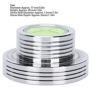 Dpofirs Stabilisateur de Poids D’enregistrement, Pinces de Poids de Platine 50Hz, 33 Tr/min/45 TR/Min pour Tourne-Disque Vinyle, Stabilisateur LP en Aluminium(Argent) - Les Beatles, Paul McCartney, John Lennon, RIngo Starr, George Harrison Dpofirs Stabilisateur de Poids D'enregistrement, Pinces de Poids de Platine 50Hz, 33 Tr/min/45 TR/Min pour Tourne-Disque Vinyle, Stabilisateur LP en Aluminium(Argent) – Image 3