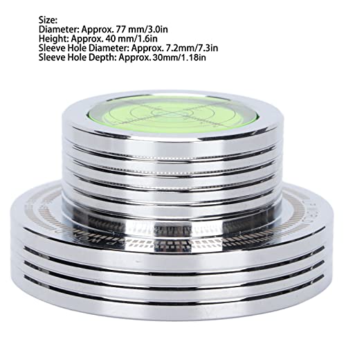 Dpofirs Stabilisateur de Poids D’enregistrement, Pinces de Poids de Platine 50Hz, 33 Tr/min/45 TR/Min pour Tourne-Disque Vinyle, Stabilisateur LP en Aluminium(Argent) - Les Beatles, Paul McCartney, John Lennon, RIngo Starr, George Harrison Dpofirs Stabilisateur de Poids D'enregistrement, Pinces de Poids de Platine 50Hz, 33 Tr/min/45 TR/Min pour Tourne-Disque Vinyle, Stabilisateur LP en Aluminium(Argent) – Image 4