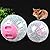 Yanhonin Hamster Running Exercise Wheel Ball Toy, Small Animals Chinchillas Rat Mouse Play Area Toys, Cage Supplies (S#, Pink)