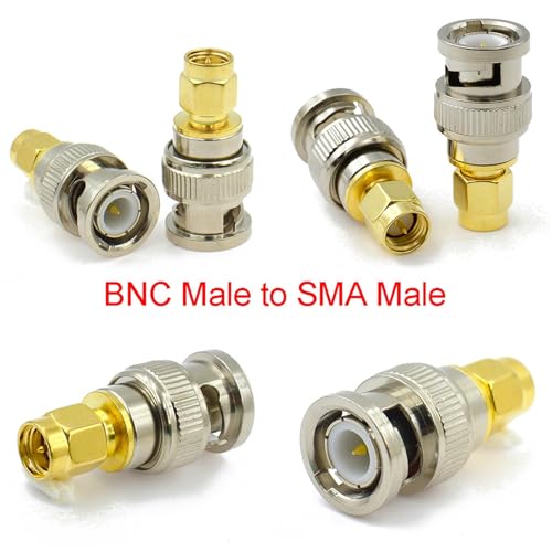 Conectores BNC a SMA macho a hembra que optimizan la señal en cables de extensión RF 4