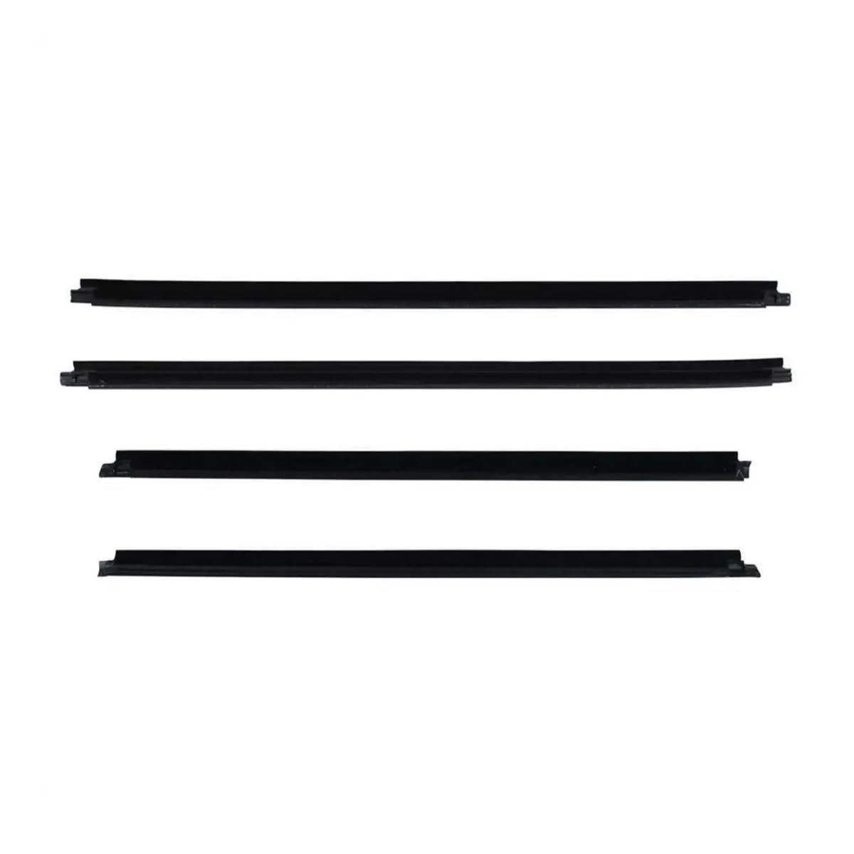 Syxlsjw One Color Sealing Strip 4Pcs Window Weatherstrip For Toyota For Fortuner 2004-2015 Outside Door Sealing 68161-0K010 68164-0K020 68162-0K010
