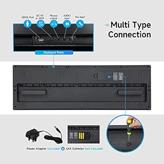 iropro Clavier piano 61 touches, clavier électronique avec support de musique, banc de piano numérique, casque pour… - Les Beatles, Paul McCartney, John Lennon, RIngo Starr, George Harrison iropro Clavier piano 61 touches, clavier électronique avec support de musique, banc de piano numérique, casque pour… – Image 5