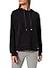 Produktbild comma Damen Sweatshirt Langarm Kapuzenpullover, 9999 Black, 40