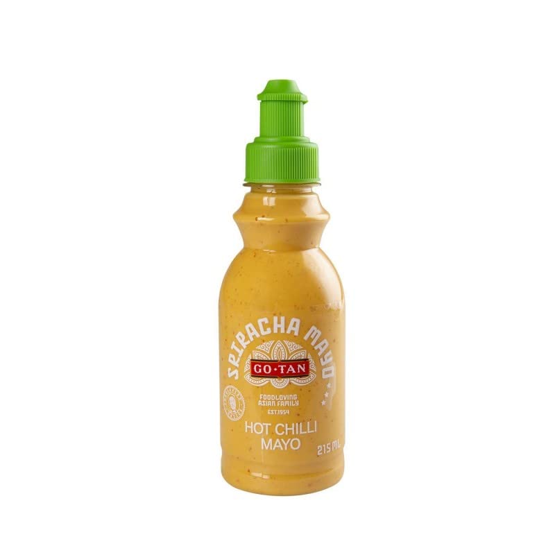 Sauce Sriracha Mayo Go-Tan 215ml: Un Duo Epicé Asiatique Irrésistible pour Vos Plats! - Le Lot De 3