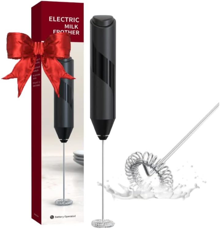 Espumador de leche para café. Espumadores de primera calidad, mezclador de leche con motor eléctrico, batidor de leche eléctrico, batidor de barra