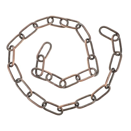 iplusmile Chaîne de Lampe Suspendue en Fer 5 Mm X 1 M Cuivre Rouge Accessoire pour Lustre Cristal Décoration Intérieure Maison