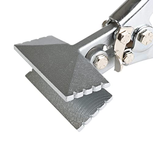 Abn Sheet Metal Hand Seamer - 3 Inch Straight Jaw Manual Metal Bender Tool Sheet Metal Bending Pliers Flattening Tool #TOP4
