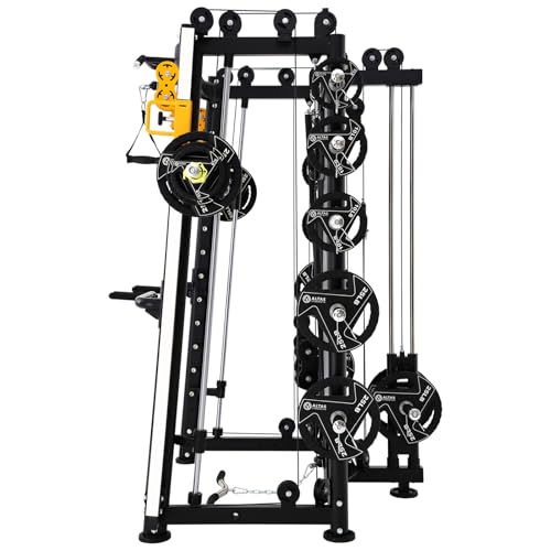 ALTAS Strength AL-3000F Multi-Function Smith Machine 2000LB Workout Station - Light Commercial Fitness Equipment - Image 3