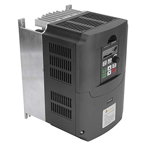 Variador de Frecuencia Convertidor de Frecuencia Variable Inversor de 7,5 KW, entrada monofásica de 220 VCA, Variador de Frecuencia Trifásico de Salida de 380 V Motor Regulador Inversor de Uso