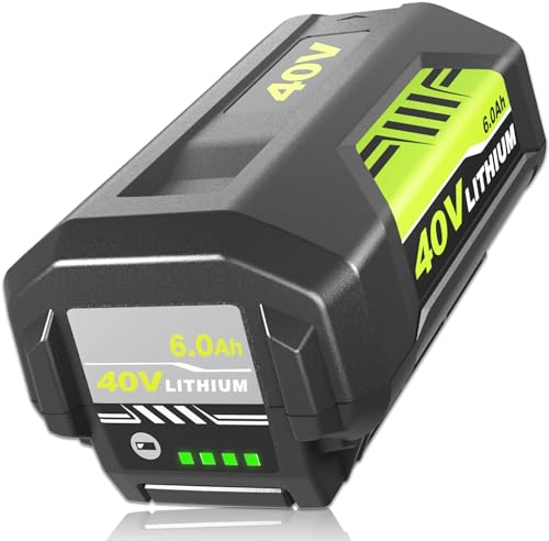 6.0Ah Replacement for Ryobi 40V