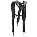 ToughBuilt ClipTech Series – Pro Padded Suspenders, Heavy-Duty Adjustable Work Suspenders Breathable Padding, Durable Buckle Clips, and Reinforced Stitching for Tool Belts Jobsite Comfort (TB-CT-51P)