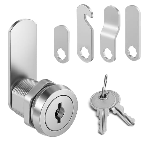 Serrure de boîte aux lettres de sécurité de 20 mm, serrure de boîte aux lettres de 20 mm, serrure à came pour tiroir d'armoire, boîte à outils avec clés