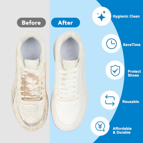 Dntorx 2 PCS Shoe Washing Machine Bags for Washer and Dryer with Outer Mesh - image 3