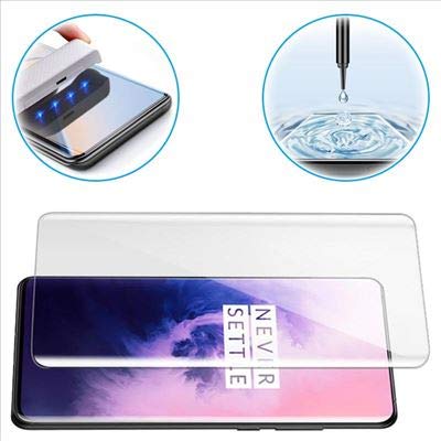 Image of UV Tempered Glass Screen Protector For Samsung Galaxy S20 Ultra | Full Edge-to-Edge Curved | Free Installation Kit Transparent