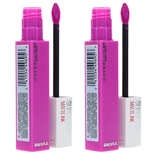 Pack Of 2 Maybelline New York Superstay Matte Ink Liquid Lipstick, Creator # 35, 0.17 Fl Oz (Pack Of 2), 0.16 Pounds, 2.0 Fl Oz #TOP6