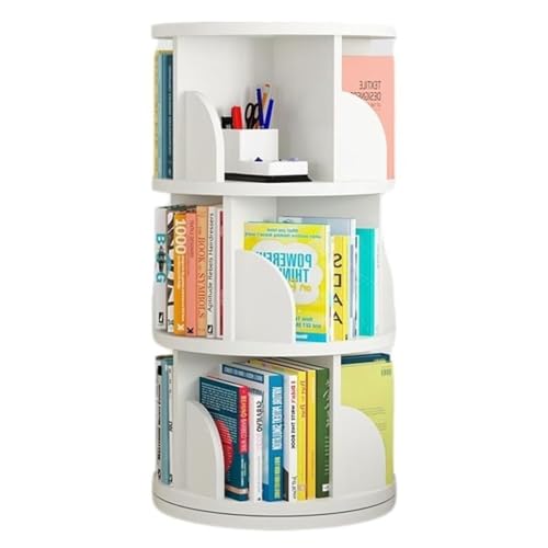 Bibliothèque rotative : résolvez le manque de place avec cette étagère de rangement verticale