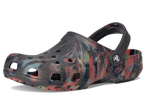 Image of Crocs Unisex-Adult Classic Marbled Tie-dye Clog