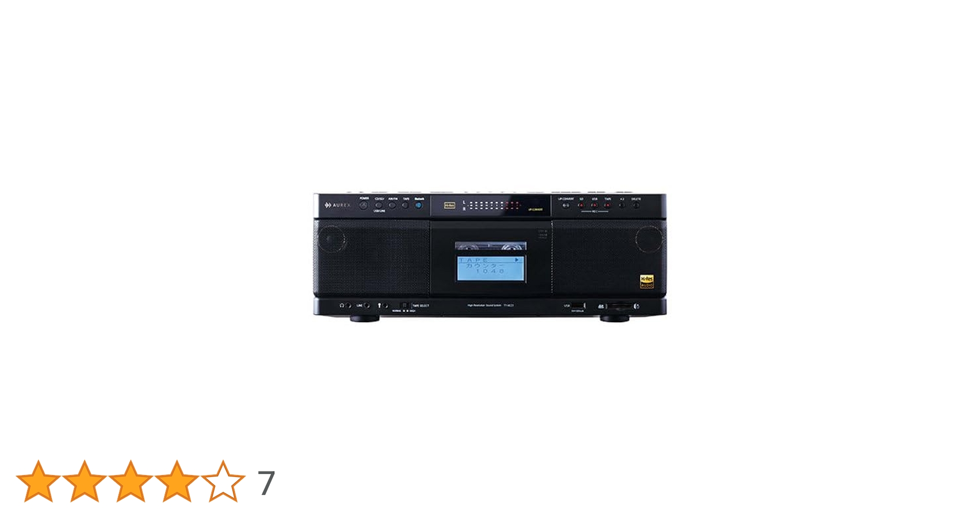 ★TOSHIBA★Aurex システムコンポーネント カタログ★'83-11 TOSHIBA CDラジオカセットレコーダー AUREX TY-CDS9(P) ピンク