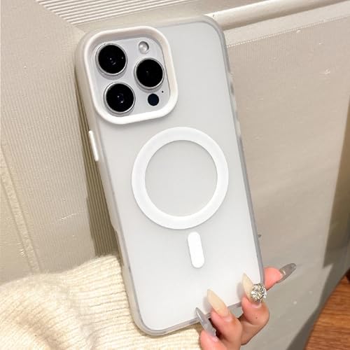 Coque antichoc iPhone 14 Plus givrée blanche avec protection antichoc renforcée
