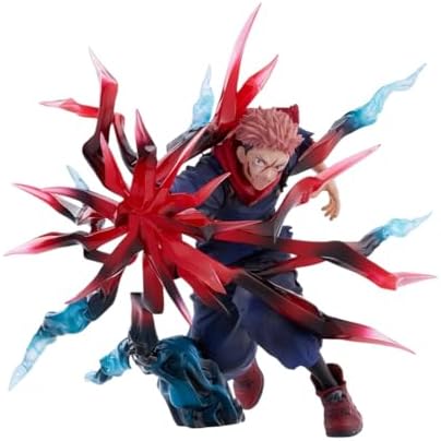 As Melhores Estátuas de Jujutsu Kaisen: Um Guia de Custo-Benefício 2 SEGA-Luminasta Jujutsu Kaisen Yuji Itadori Black Flash Figure