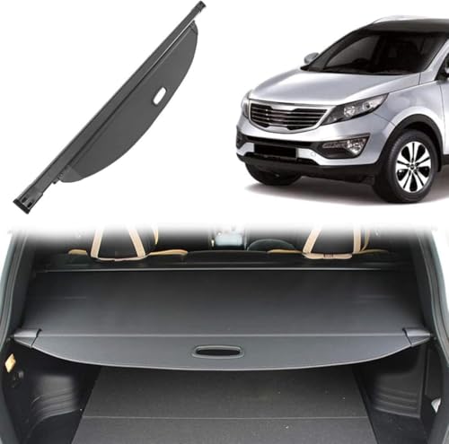 Cubreobjetos retráctil para Kia Niro 2017-2023: cubierta protectora extensible de maletero 2