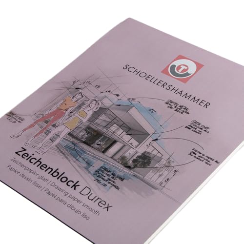 Schoellershammer Zeichenpapier DIN A4, 1 Block, 20 Blatt, 200 g/m²