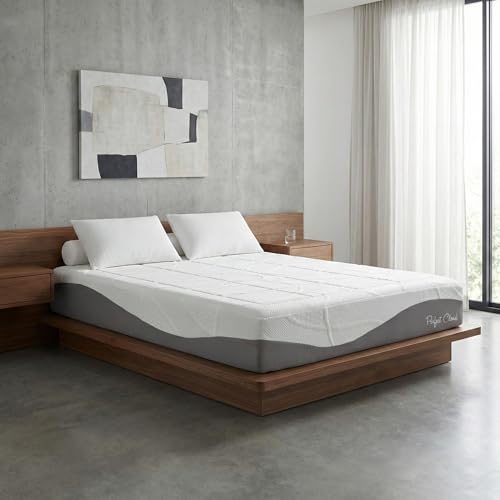 Perfect Cloud Made in The USA Elegance Plush Gel-Infused 12-inch Memory Foam Mattress - Pressure...*