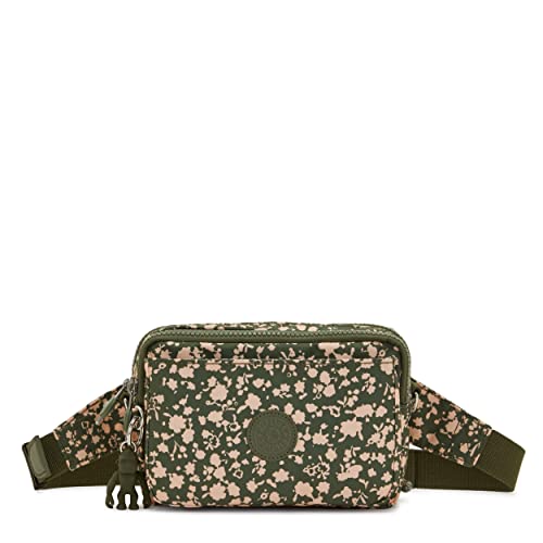 Image of Kipling Women's Abanu Medium Crossbody Bag, Lightweight, Adjustable Nylon Waist Pack with Multi-Compartment Zip Pockets