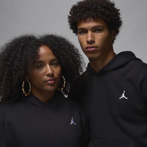 Jordan Brooklyn Fleece Men's Pullover Hoodie (Black/White)3