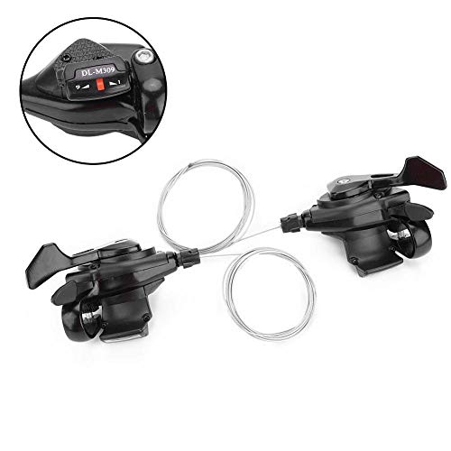 Dilwe Deragliatore per Bicicletta,1 Paio deragliatori per Bici, 3x7 / 8/9 velocità Sinistra/Destra Accessorio Cambio Cambio per Bicicletta