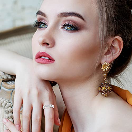 Uloveido 925 Sterling Silver Infinity Double Wrap Ring Guard Enhancer Wedding Bands 2pcs Stack Eternity Rings Set Y15222