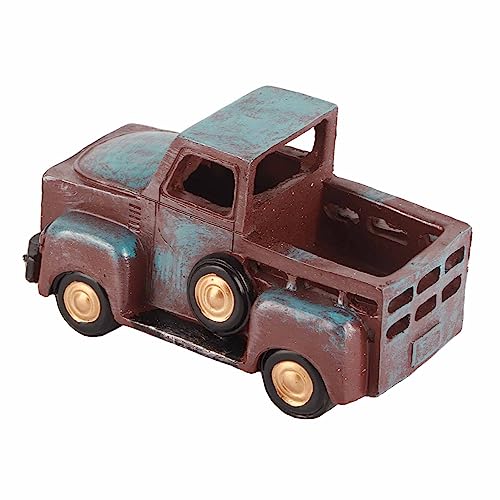 Vintage Style Pickup Truck Flower Pot, Retro Style Planter Truck Bed For...