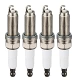 SYKRSS 9619 Iridium Spark Plugs 4 Pack - Compatible with Honda Civic Crosstour CR-V Accord