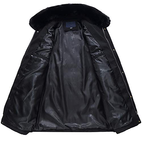 Abrigo Estilo Invierno Chaqueta De Plumas para Hombre Chaquetas con Capucha De Plumón De Pato Blanco para Hombre Mantener Abrigado