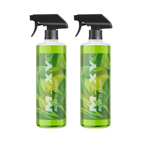 Moxy Acid Wheel and Tire Cleaner (Case of 2 (16oz)) - Professional Car Wash Wheel Cleaner - Cleaning Spray for Car Detailing - Wheel Cleaning Kit Safe for Cars SUVs Motorcycles RVs and Trucks