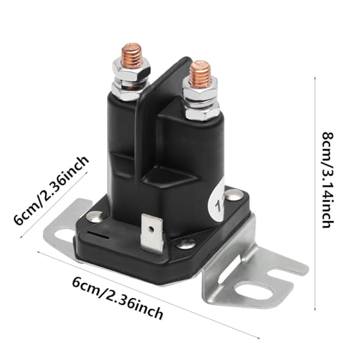 Césped cortadora de arranque solenoide 12V y accesorio multifuncional 4