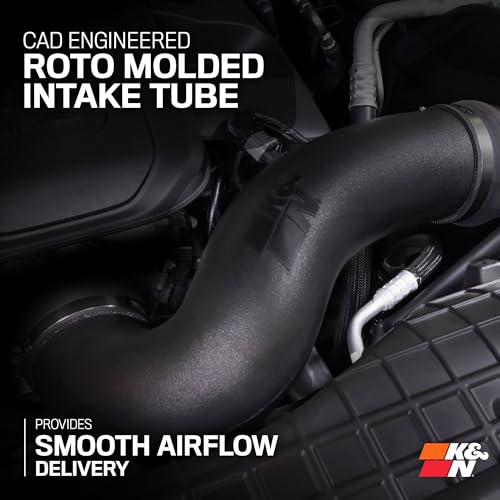 Image of K&N Cold Air Intake System: High-Flow Air Filter, Increase Performance & Towing: Compatible with 2024-2026 Toyota: Land Crusier, Tacoma, 63-9043