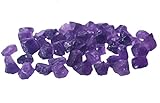 Raw natural amethyst undrilled stones for jewelry making, 2/5/10 pieces options February birthstone...