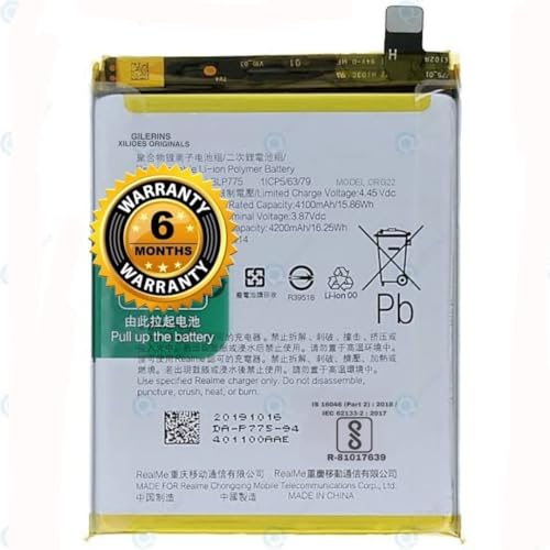 Image of Original Battery BLP775 Battery with 6 Month Warranty and high Capacity Battery Backup. Carefully Check Your Phone Model and Purchase. (for Oppo BLP-775)