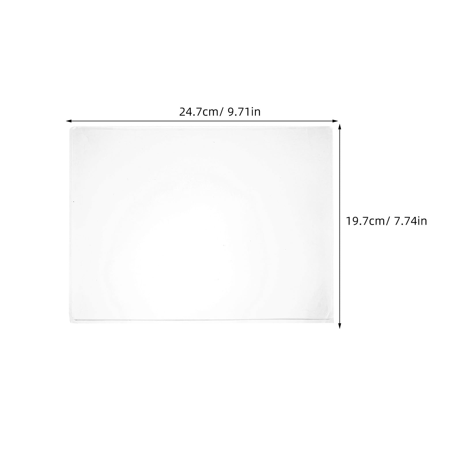 Generic Gel Printing Plate for Soft Non-stick Reusable Gel Transfer Surface for Safe And Creative Monoprinting Card Making Scrapbooking And Art Projects