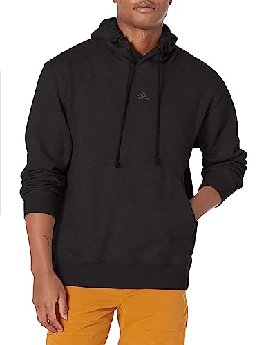 Image of adidas mens All Szn Fleece Loose Hoodie