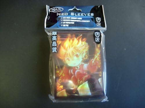 Max Protection 50 Count Standard Card Sleeves Fire Boy