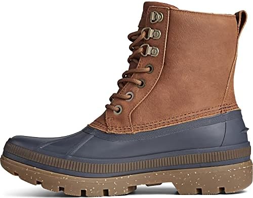 Sperry Mens Ice Bay Boot Boots, Black 
