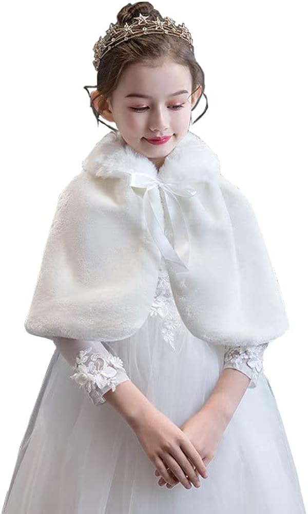 Amazon | [Crescendindong] 女の子 ドレス ボレロ ショール 可愛い