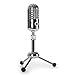 Auna CM280 Micrófono de Condensador convertidor A/D Plateado