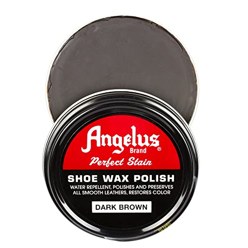Angelus Dark Brown Wax Polish 3oz