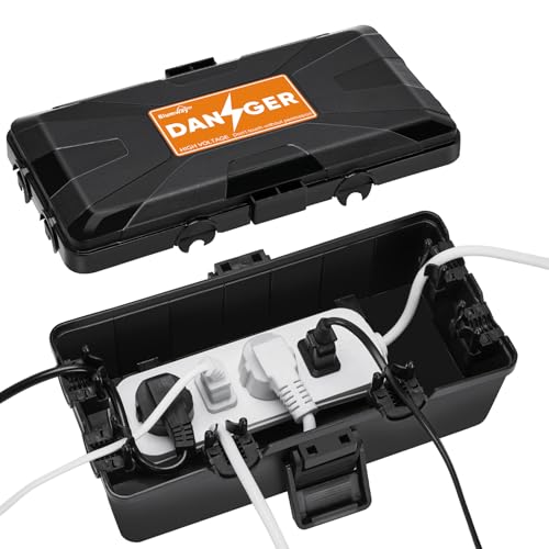 Boîte électrique d'extérieur Blumway étanche IP54 de taille moyenne pour prises de jardin