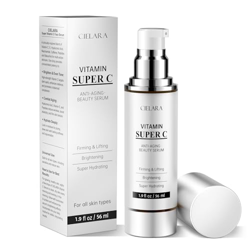 Vitamin C Serum for Face, Anti Aging 20% Super C Serum With Vit C...